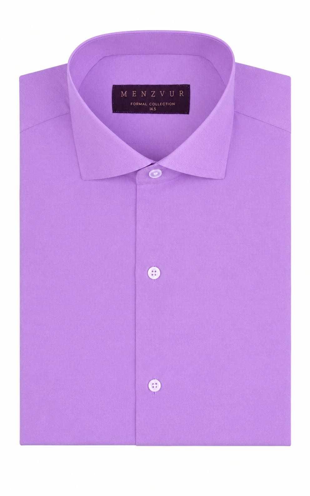 Plain Lavender Formal Shirt