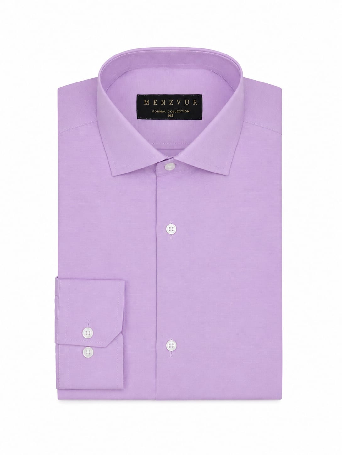 Plain Lavender Formal Shirt