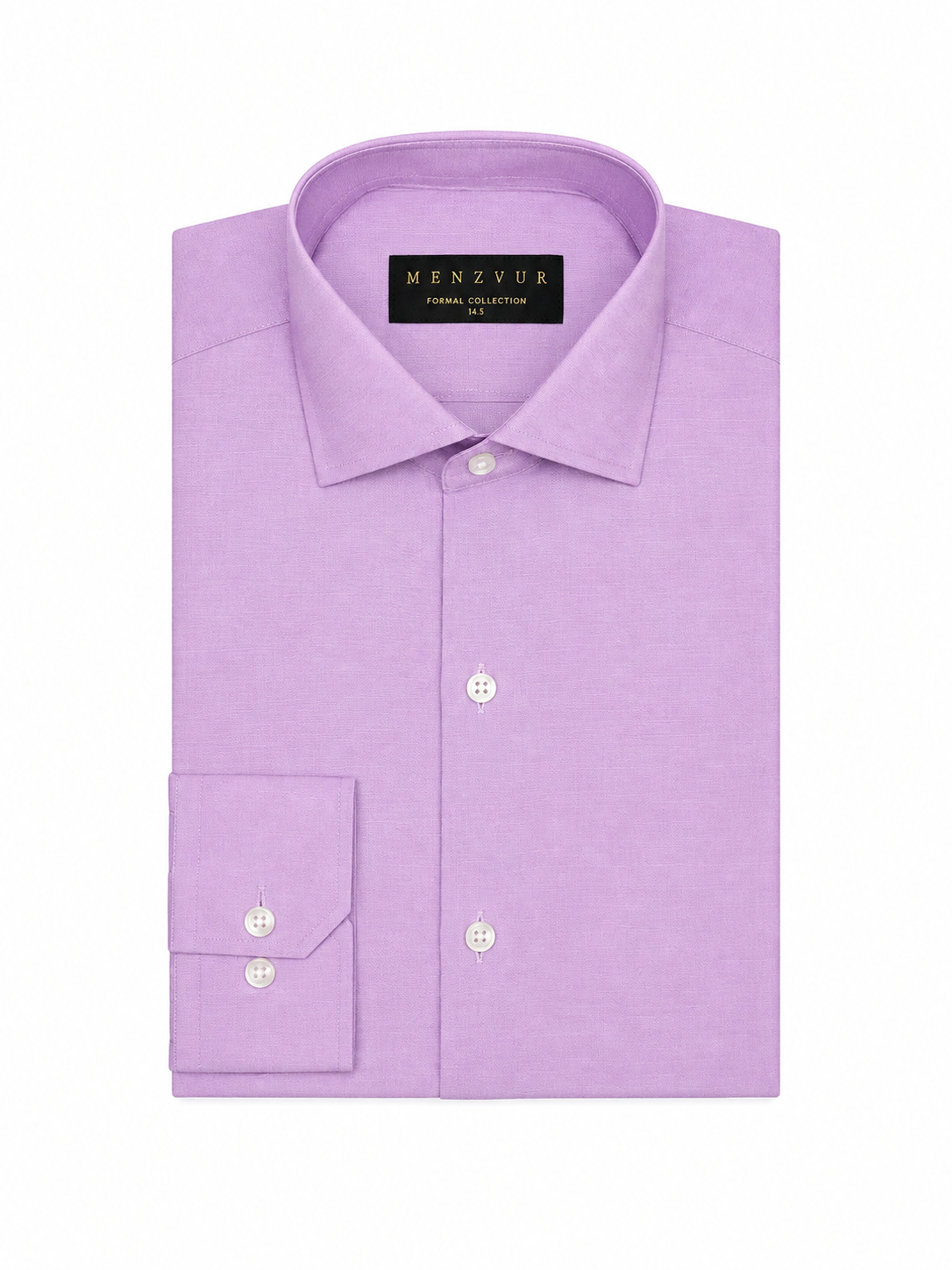 Plain Lavender Formal Shirt